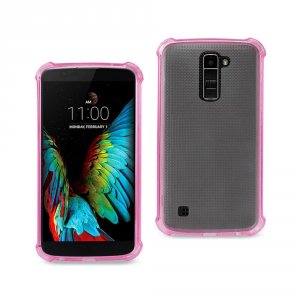 Lg TPU09-LGK10CLHPK Reiko  K10 Mirror Effect Case With Air Cushion Pro