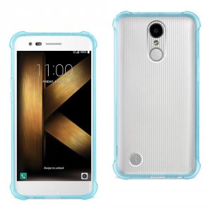 Lg TPU09-LGK20VCLNV Reiko  K20 V K20 Plus Clear Bumper Case With Air C