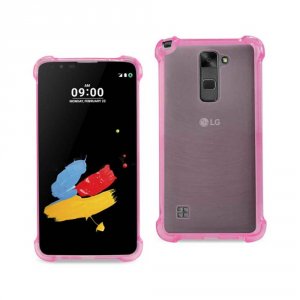 Lg TPU09-LGSTYLU2CLHK Reiko  Stylus 2 Clear Bumper Case With Air Cushi