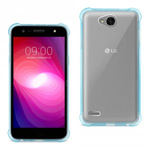 Lg TPU09-LGXP2CLNV Reiko  X Power 2 Clear Bumper Case With Air Cushion