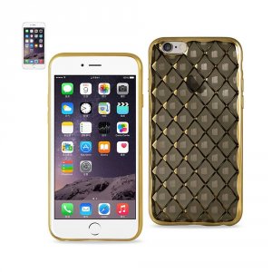 Apple TPU19-IPH6PLSBK Reiko Iphone 6s Plus Flexible 3d Rhombus Pattern