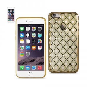 Apple TPU19-IPH6PLSGD Reiko Iphone 6s Plus Flexible 3d Rhombus Pattern