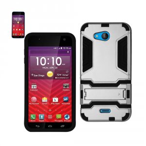 Kyocera TPUPC11-KYOC6740BKSL Reiko  Hydro Wave Hybrid Metallic Case Wi