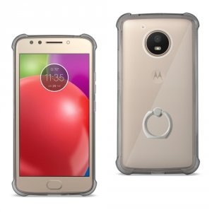 Motorola TPU09-MOTOE4HLCLBK Reiko  Moto E4 Active Transparent Air Cush