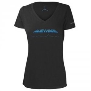 Mobile AWSWDS Alienware  Space-age Gaming Gear T-shirt - Small - Ladie