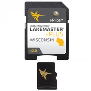 Humminbird 600025-6 Lakemaster Wisconsin Plus - Version 2.0 - Microsds