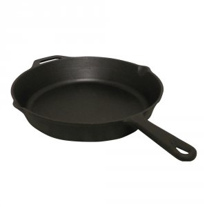 King CIFP12S 12in Pre-seasoned Cast Iron Skillet