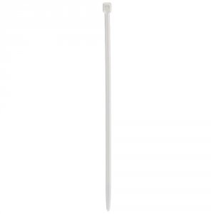 Eagle 501028 (r)  Temperature-rated Cable Ties, 100 Pk (white, 7.5)