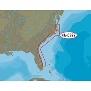 C-map NA-C392FPCARD Nt+ Na-c392 - Icw: Norfolk To West Palm - Fp-card 