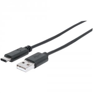 Manhattan 353298 (r)  Hi-speed Usb-a Male 2.0 To Usb-c(tm) Male Cable,