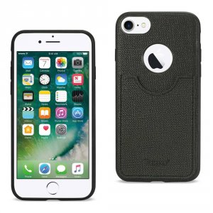 Apple DTPU08-IPHONE7BK Reiko Iphone 8 7 Anti-slip Texture Protector Co