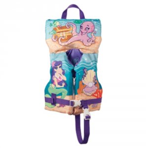 Full NWCWR-50558 Character Vest - Infant-child Up To 50lbs - Mermaid