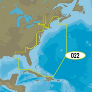 C-map NA-Y022 Max-n+ Na-y022 - Usa, East Coast  Bahamas