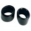 Big KT51074 Big Jon Rod Holder Caps - Black - 2-pack