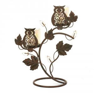 Gallery 10016361 Wise Owl Duo Votive Stand