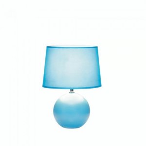 Gallery 10018017 Blue Round Base Table Lamp