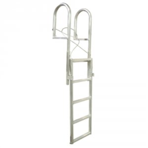 Dock 2035-F Slide-up Aluminum 5-step Dock Ladder