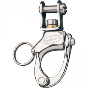 Ronstan RF6130 Snap Shackle - Fork Swivel Bail - 72mm (2-1316) Length