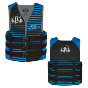 Full NWCWR-58057 Rapid-dry Life Vest - Teen 90lbs  Over - Blackblue