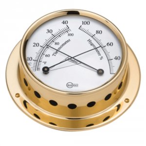 Barigo 983MS Tempo Series Ships Comfortmeter - Brass Housing - 3.3 Dia