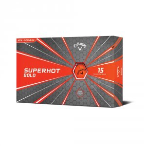 Callaway 642555515 Superhot 18 Golf Balls - 15 Pack Bold Orange