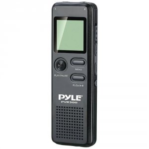 Pyle RA27411 Rechargeable Digital Voice Recorder With Usb  Pc Interfac