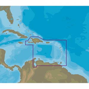 C-map NA-C510C/CARD Nt+ Na-c510 Eastern Caribbean Sea - C-card Format