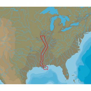 C-map NA-C051C/CARD Nt+ Na-c051 Lower Mississippi River - C-card Forma