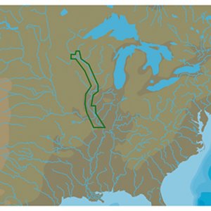 C-map NA-C052FPCARD Nt+ Na-c052 Upper Mississippi River - Fp-card Form