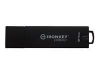 Kingston IKD300/64GB 64gb Ironkey D300 Encr Usb3 Fips Lvl 3  Technolog