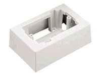 Panduit JB1WH-A Pan-way Low Voltage Surface Mount Outlet Box