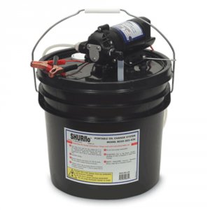 Shurflo CW56132 By Pentair Oil Change Pump W3.5 Gallon Bucket - 12 Vdc