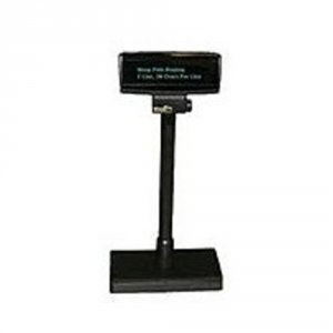 Logic PD3900-BLACK Pd3900-black Customer Pole Display - 2 Lines X 20 C