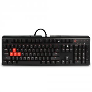 Hp 1MY13AA Hp Omen 1100 Illuminated Usb Wired Mechanical Gaming Keyboa