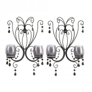 Gallery 10015106 Black Elegant Wall Sconces