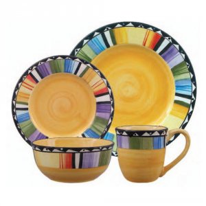 Gibson 61897.16 Fandango 16-piece Dinnerware Set