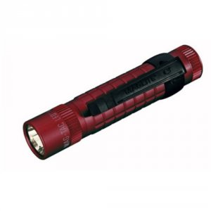 Maglite SG2LRM6 Mag-tac Cr123 Flashlight, Plain-bezel, Crimson Red