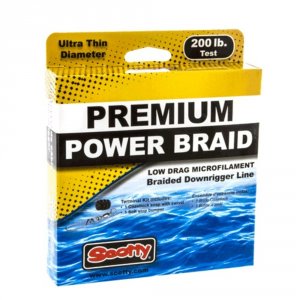 Scotty 2702K Scotty Premium Power Braid Downrigger Line - 400ft Of 200