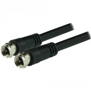 Ge 33600 (r)  Rg6 Coaxial Cable, 50ft (black)