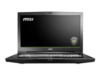 Msi WT75018 Wt75 8sm-018 Ws E-2176g 64g 1tb W10p  Computer