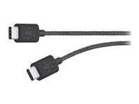 Belkin F2CU041BT06-BLK Mixituarr; Metallic Usb-c To Usb-c Charge Cable