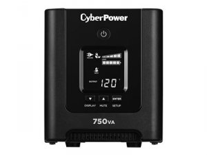 Cyberpower OR750PFCLCD Sine Wave Pfc Lcd Avr Tower, 6 Outlets, 5-15p P