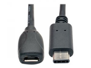 Tripp U040-06N-MIC-F Usb 2.0 Type-c To Micro-b Adapter Cable - 6 Inche