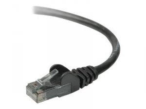 Belkin TAA980-25-BLK-S Cat.6 Utp Patch Cable - Rj-45 Male Network - Rj