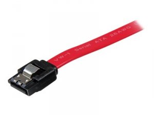 Startech LSATA8 8in Latching Sata Cable - Male Sata - Male Sata - 8 - 