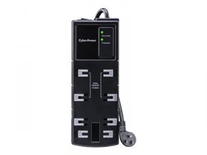 Cyberpower CSB806 8 Nema 5-15r Outlets  6 Ft Cord 1800 Joules  Emirfi 