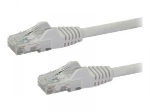 Startech N6PATCH150WH 150ft Cat6 Ethernet Cable - White Snagless Gigab