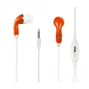 Fone HS1490-35MMMICORG Reiko In-ear Headphones With Mic In Orange