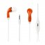 Fone HS1490-35MMMICORG Reiko In-ear Headphones With Mic In Orange