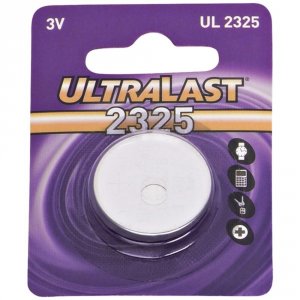 Ultralast UL2325 (r)   Cr2325 Lithium Coin Cell Battery